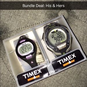 NWT. Timex Ironman Watches: His&Hers Bundle