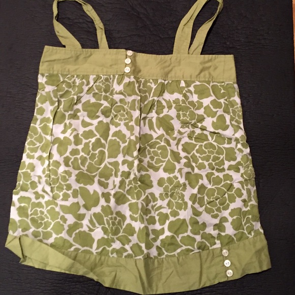 Banana Republic Green Floral top