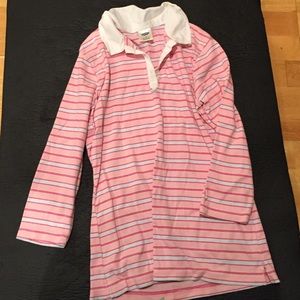 Old Navy Pink Collard Shirt .