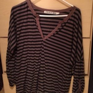 Striped Michael stars tee
