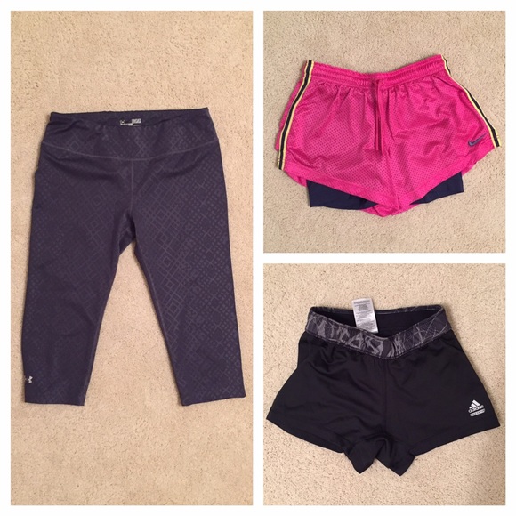 ✨BUNDLE✨ Adidas, UA, & Nike Athletic Wear