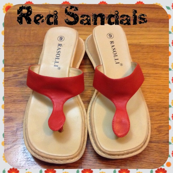 🌹Cute Red Sandals🌹