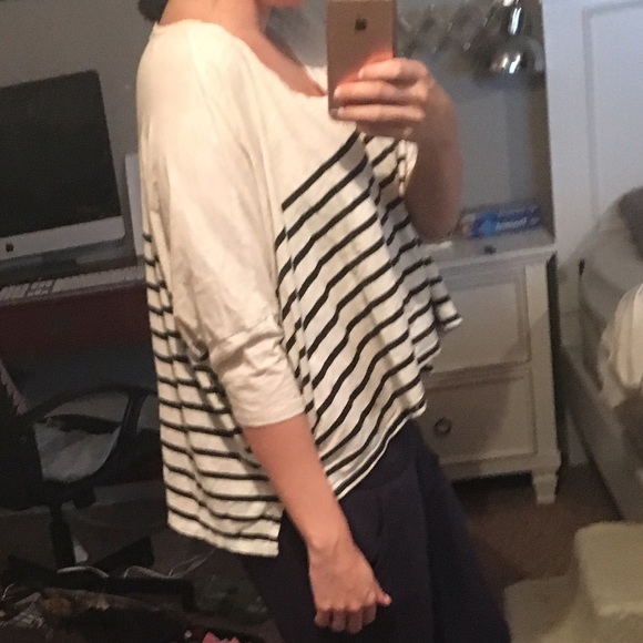 Flowy stripe shirt