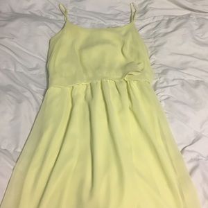 Yellow Summer Dress