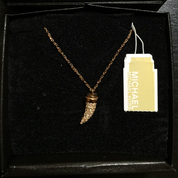 Michael Kors Rose Gold Necklace