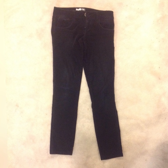 Zara-Trafaluc Black corduroy jean