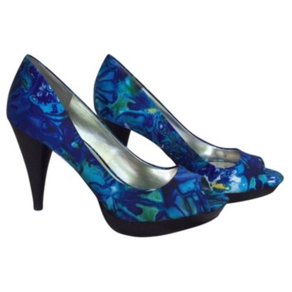 Style & Co Platform Peep Toe Heels