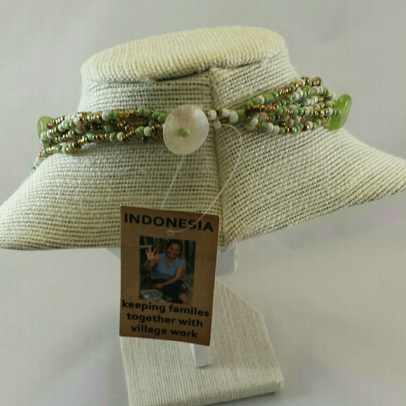 📗GWaC📗 Java Fun Necklace - Lime - Picture 3 of 4