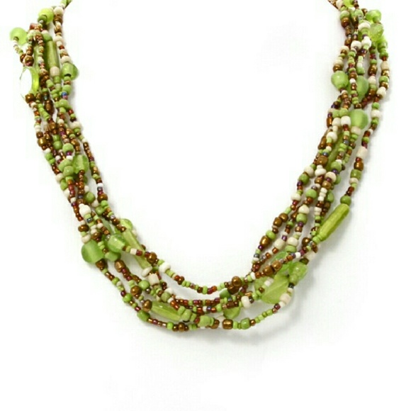 📗GWaC📗 Java Fun Necklace - Lime - Picture 4 of 4