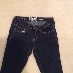 Skinny So Jeans from Kohls Junior Skinny sz 11