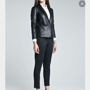 Final Sale Dana Buchman Leather Jacket