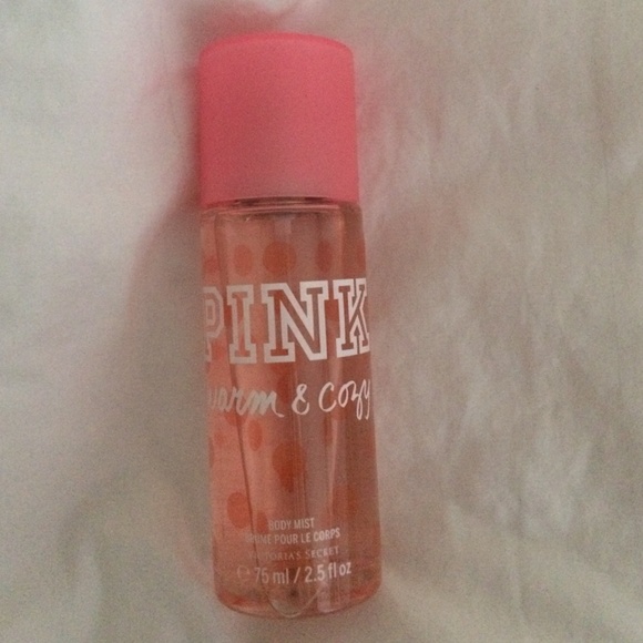 PINK Victoria's Secret body mist "warm & cozy"
