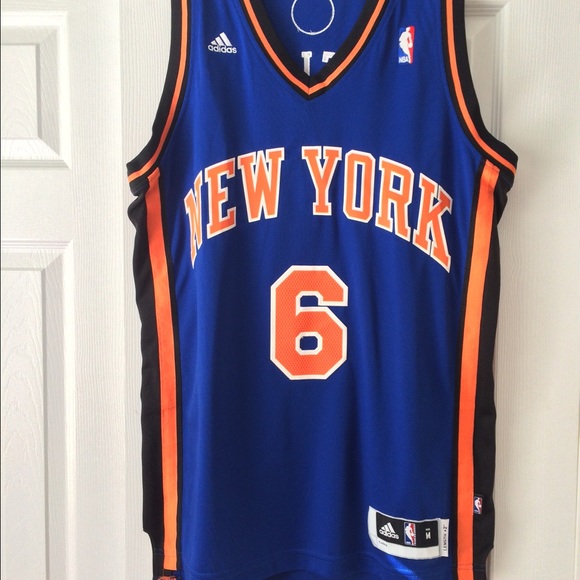 New York Knicks Adidas Swingman Jersey (Size M)