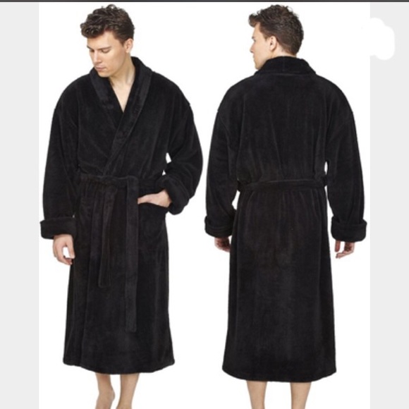 Nautica Black Robe - Picture 2 of 4