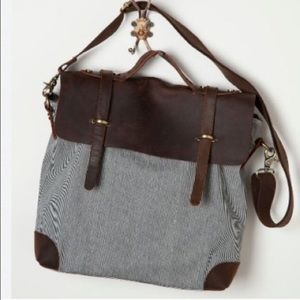Anthropologie Woodland Satchel