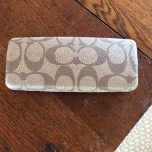 Coach Eye Glass case.