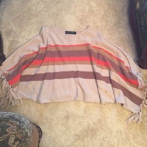 Graham and Spencer cashmere poncho.