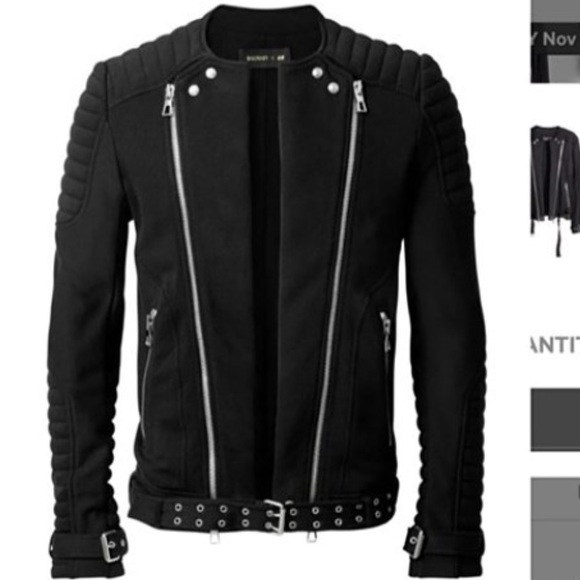Balmain Mens Cotton Jacket