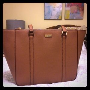 Kate spade camel tote
