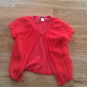 Jcrew short sleeve sweater XS