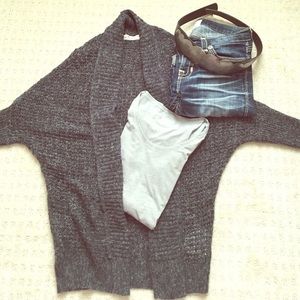 Hollister open front sweater