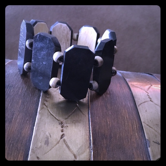 FREE WITH Purchase! black wooden bracelet