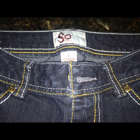 NWOT SLIM FIT SO JEANS SIZE 7