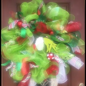 Grinch Christmas wreath