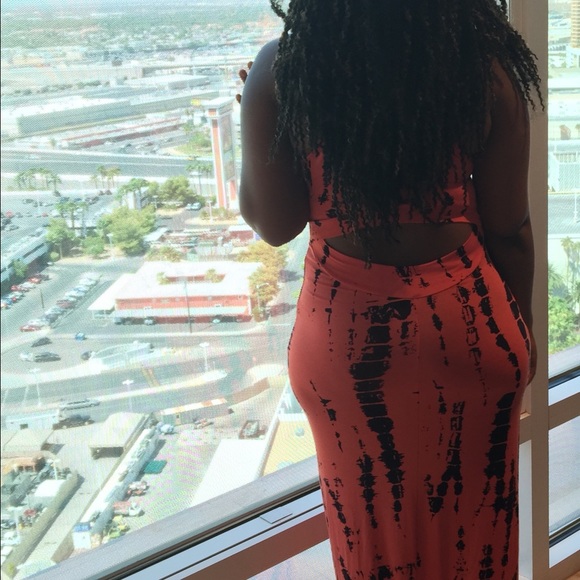 Sexy open back long dress - Picture 3 of 4