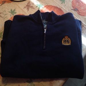 Unisex Ralph Lauren Zip Sweater Size M NICE!