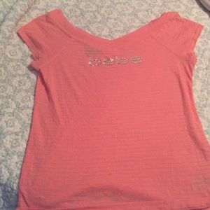 Bebe Soft Pink Tee