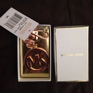 MK Keychain rose gold **price drop!!