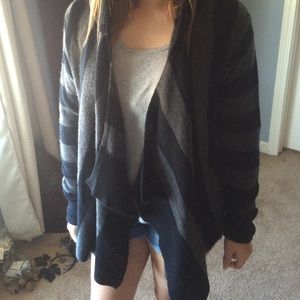 Hooded cardigan