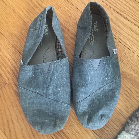 Gray Denim TOMS