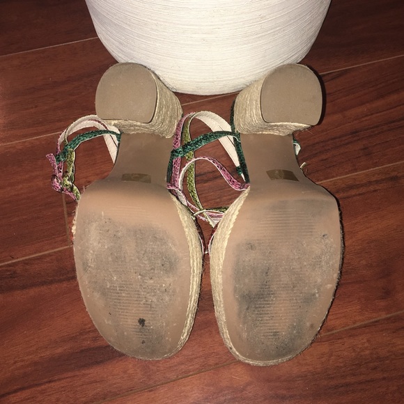 Multi-Color Stappy Heels - Picture 4 of 4
