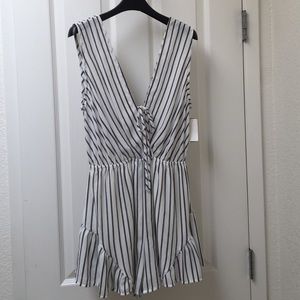 Striped Romper NWT