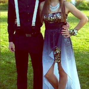 Airbrushed Formal Dress