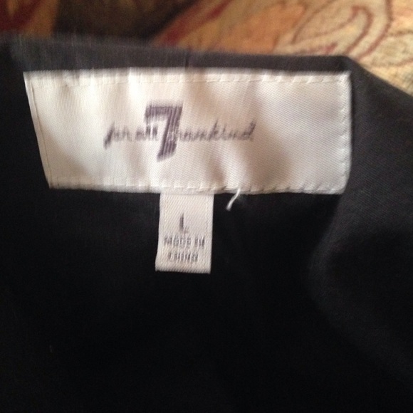 7 for all mankind men's leather jacket - Picture 4 of 4