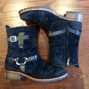 LIKE NEW UGG Endell Black Suede Boots