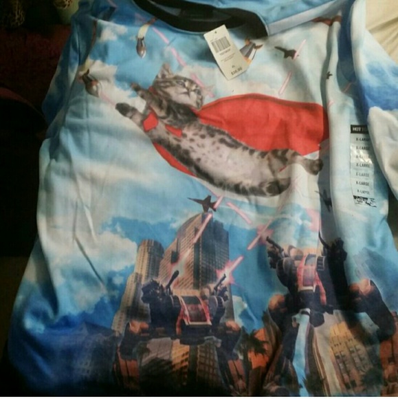 Cat sweater. BRAND NEW WITH TAGS