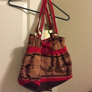 Handmade bag from Peru