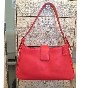 💯 Authentic Coach Small Red Purse
