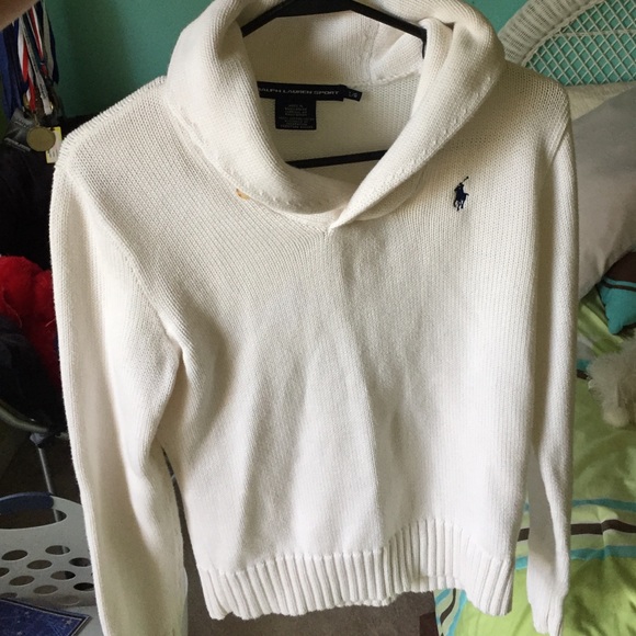 White Women's ralph lauren sweater
