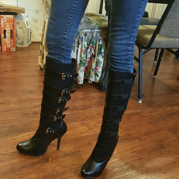 Knee high boots