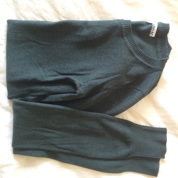 Dark green sweater