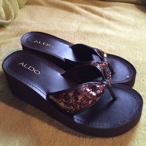 ALDO platform sandal