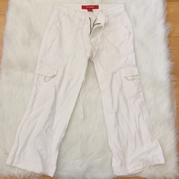 !It Jeans White Capris