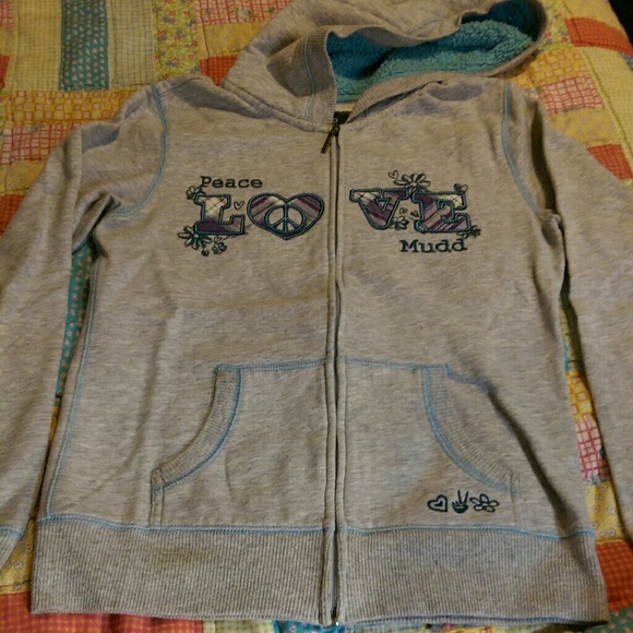 Grey MUDD hoodie, Size S