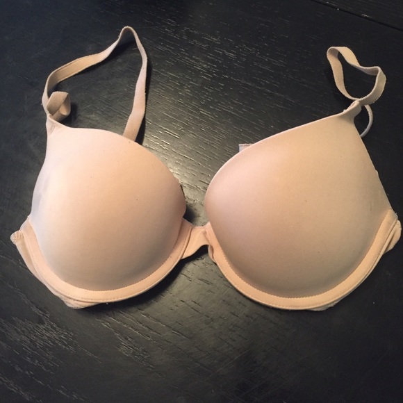 PINK Beige Push up Bra 34C