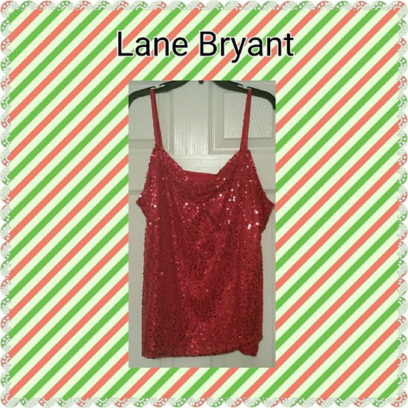PERFECT FOR VALENTINE'S DAY - RED SEQUINS TANK TOP